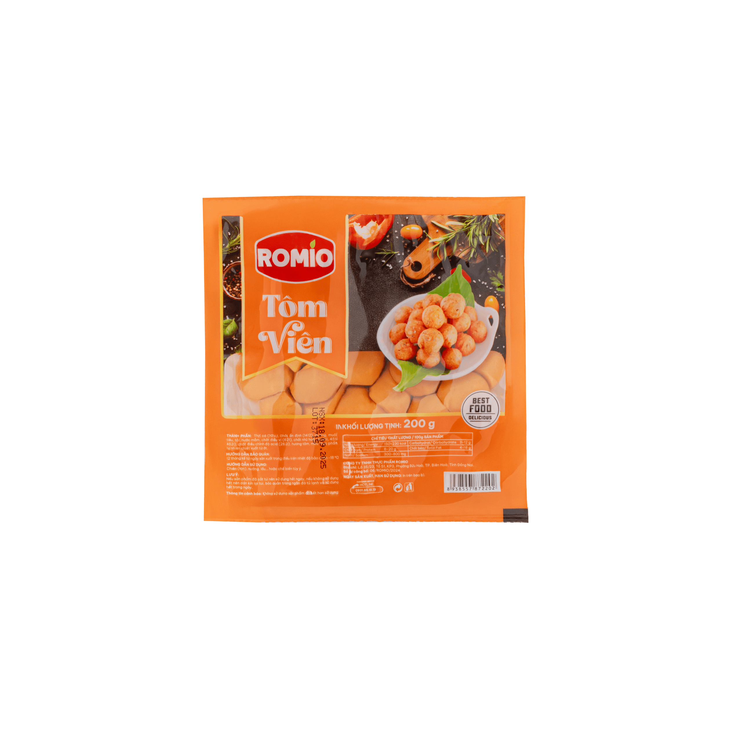 Tôm viên 200G (80V)