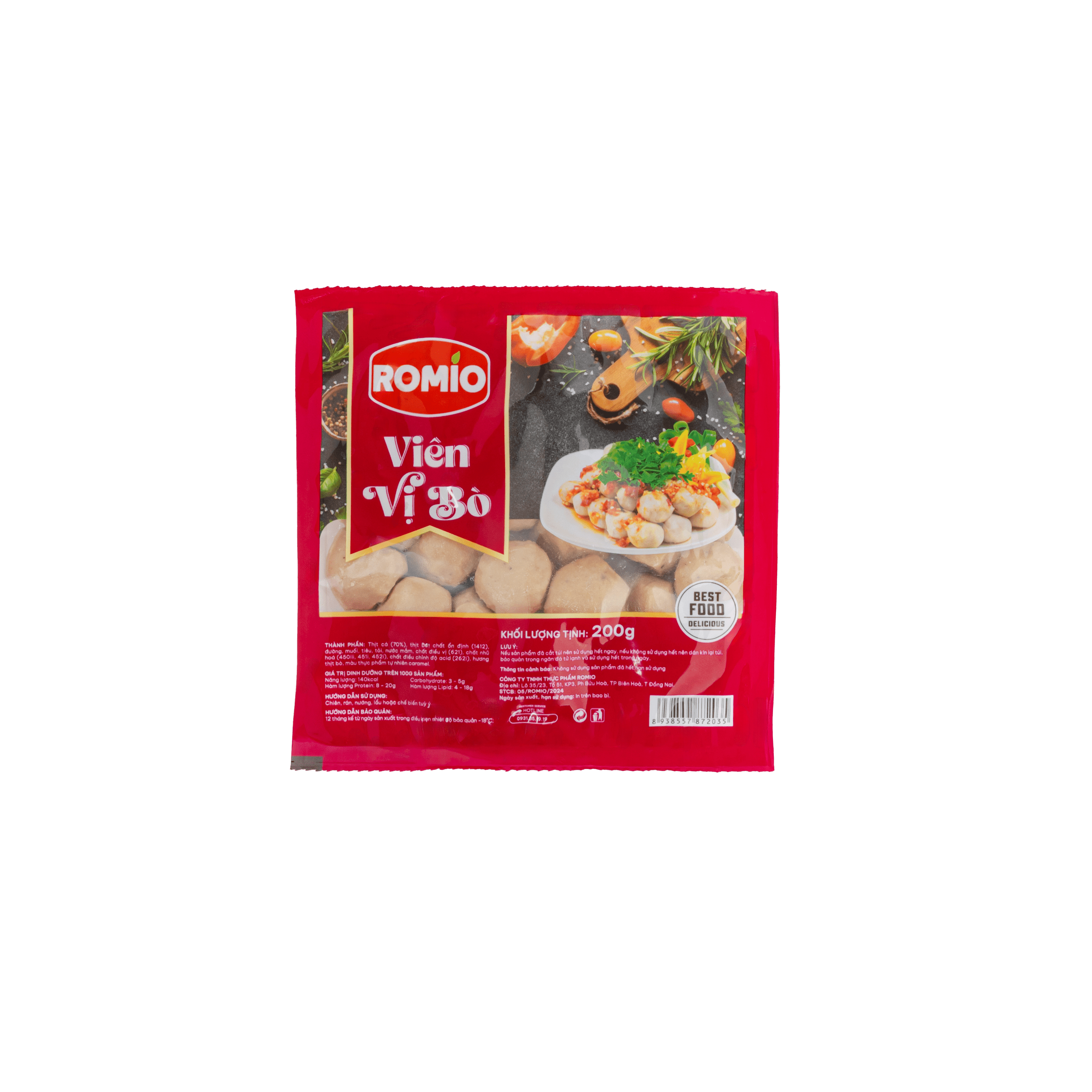 Viên vị bò 200G (80V)