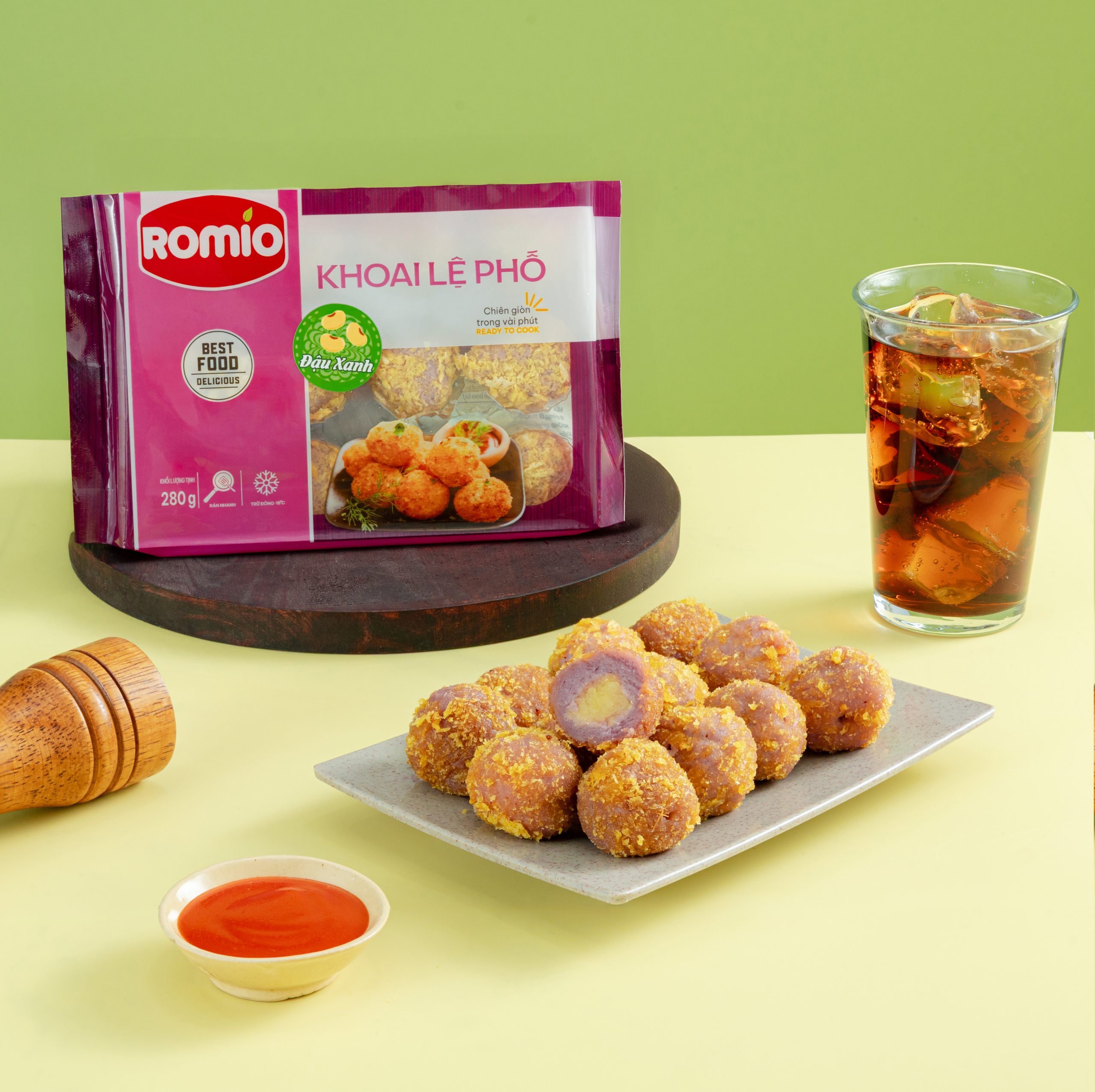 Khoai lệ phố nhân đậu xanh - Image 2