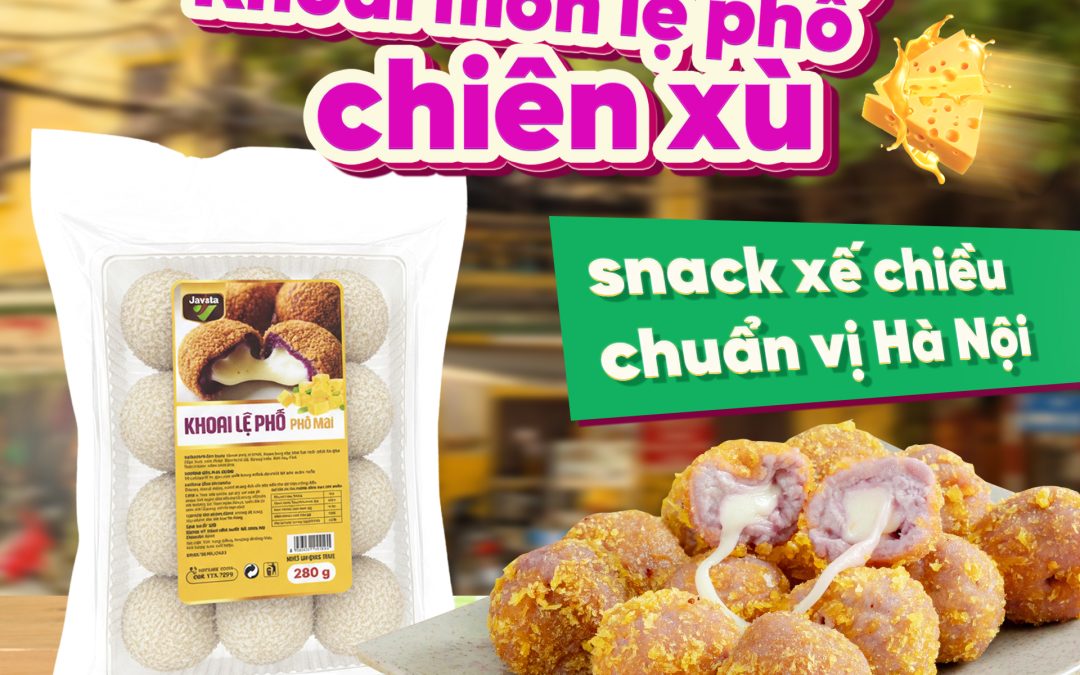 Khoai môn lệ phố chiên xù – Snack xế chiều chuẩn vị Hà Nội